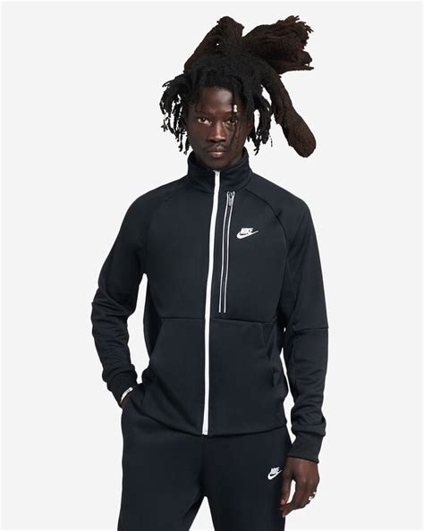 nike n98 tribute schwarze jacke hose|Nike Men's N98 Tribute Jacket .